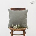 Dekoratyvinis pagalvės užvalkalas iš lino 50x50 cm Khaki – Linen Tales