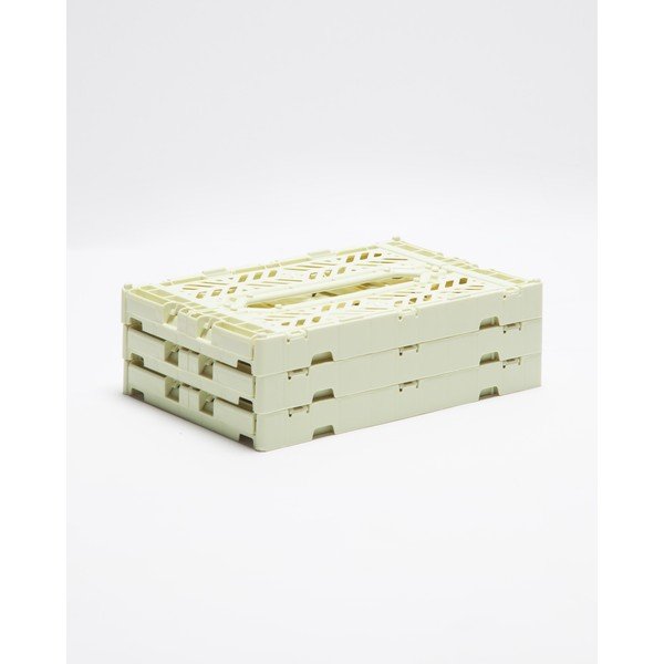3 geltonų daiktadėžių rinkinys Little Nice Things Caja-image-2