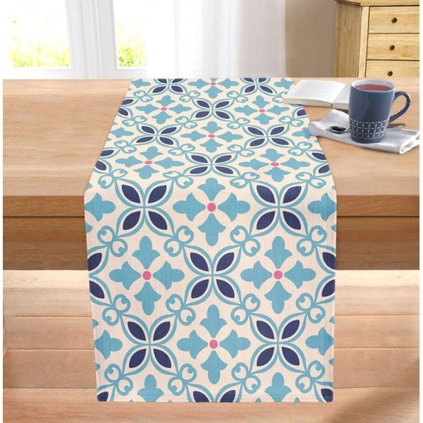 Stalo takelis 40x130 cm Blue Tiles – Mila Home-image-2