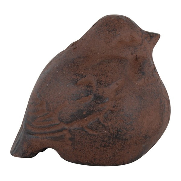 Ketaus paukščio formos ornamentas Esschert Design, aukštis 8,8 cm