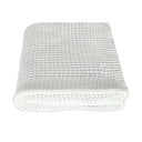 Šviesiai pilka vaikiška medvilninė antklodė Baby Ecru Lucky 90 x 90 cm