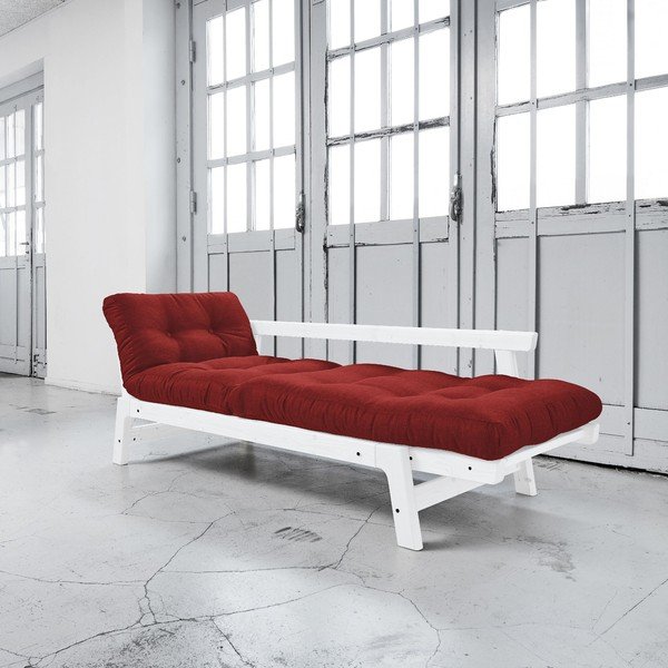 Sofa lova "Karup Step White/Passion Red-image-2