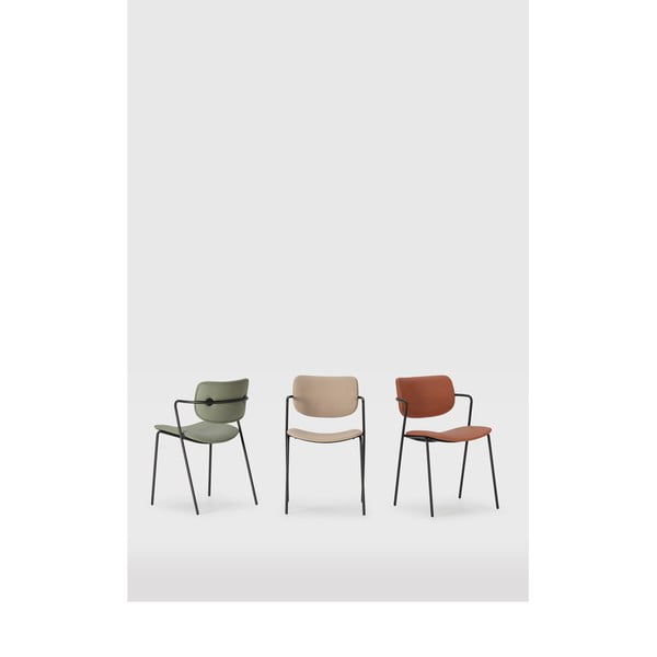 Valgomojo kėdės smėlio spalvos 2 vnt. Maika – Marckeric-image-1