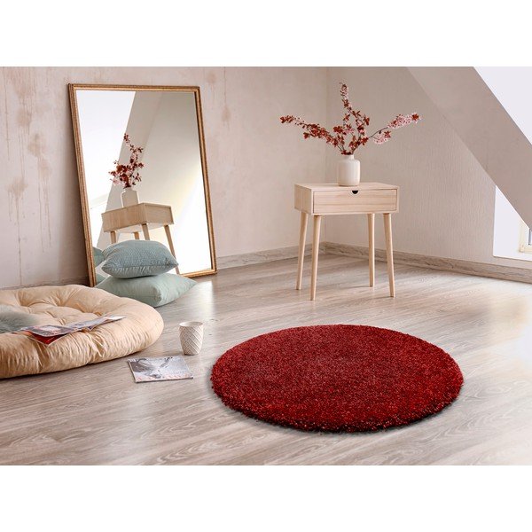 Raudonas kilimas Universal Aqua Liso, ø 80 cm-image-1