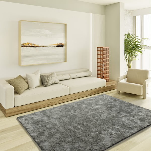 Antracito spalvos kilimas 80x150 cm Roma – Universal-image-1