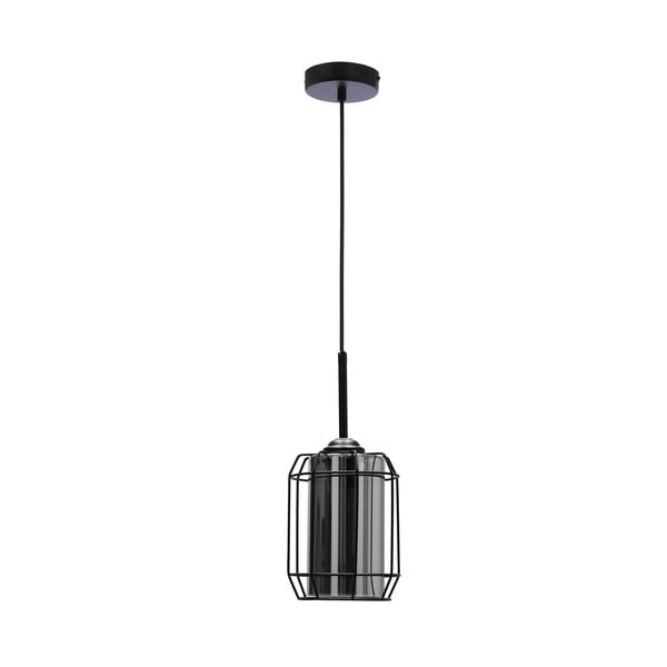 Juodas pakabinamas šviestuvas ø 15 cm Jonera - Candellux Lighting