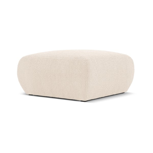 Pufas smėlio spalvos iš boucle Molino – Micadoni Home-image-1