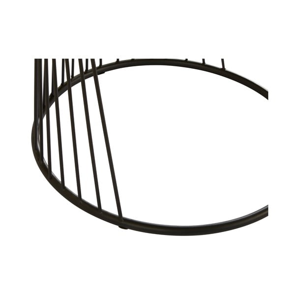 Apvalios formos šoniniai stalai 2 vnt. su stikliniu stalviršiu ø 41 cm Trento – Premier Housewares-image-3