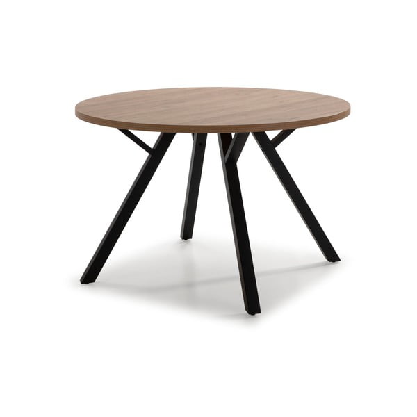 Ąžuolinis apvalus valgomojo stalas ø 120 cm Beni - Marckeric-image-1