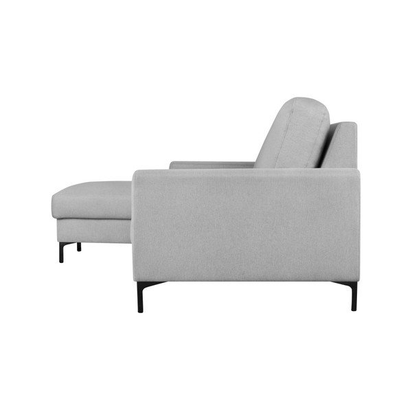 Šviesiai pilka kampinė sofa "Cosmopolitan" dizainas Atlanta, dešinysis kampas-image-3