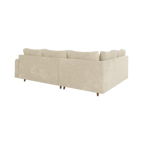 Smėlio spalvos kampinė sofa (su kairiuoju kampu) Ariella – Ropez-image-2