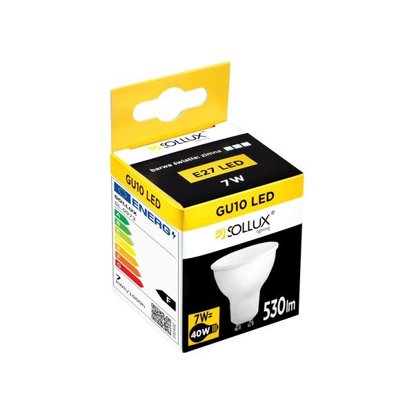 LED lemputė neutrali 7 W GU10, – Sollux-image-1