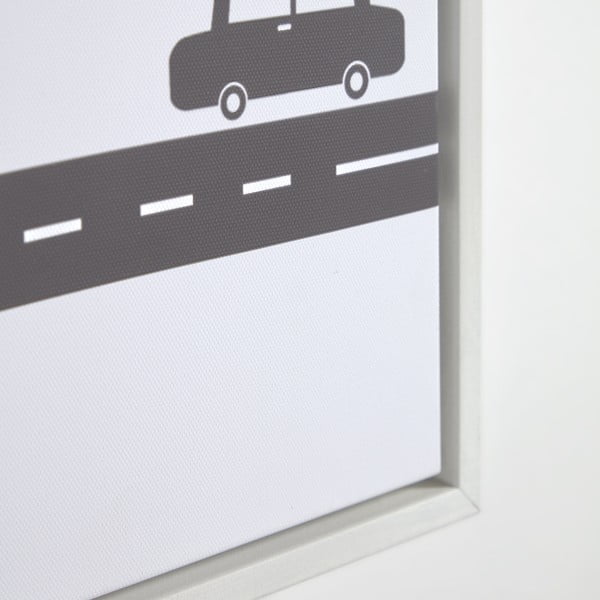 3 juodai baltų paveikslų rinkinys Kave Home Nisi, 30 x 42 cm-image-3