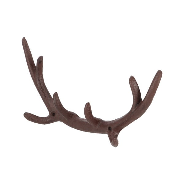 Iš metalo sieninė lentyna rudos spalvos Antlers – Esschert Design-image-2