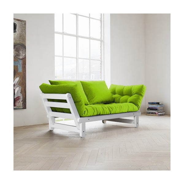 Sofa lova "Karup Beat" balta/liepa-image-1