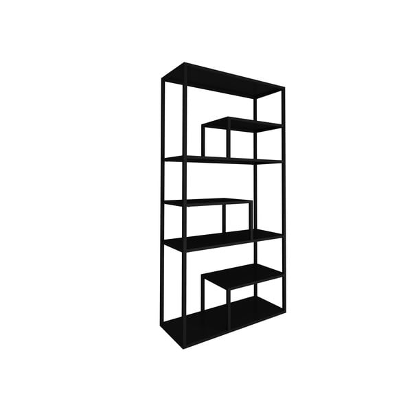 Juoda metalo lentyna Canett Lite, aukštis 188 cm-image-2