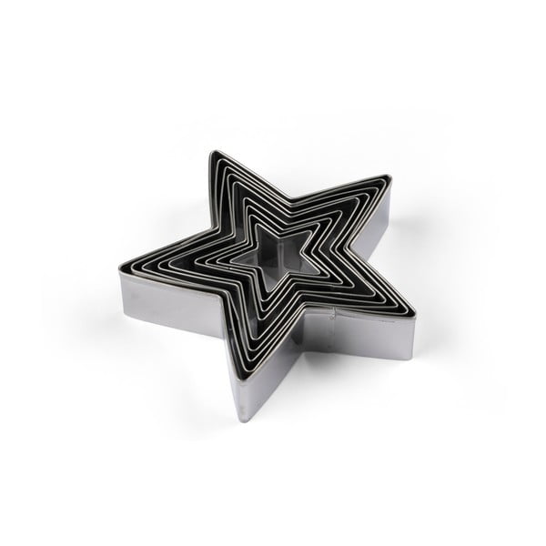 Sausainių formelės 9 vnt. su Kalėdų motyvu Star – Blomsterbergs