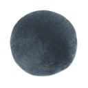 Tamsiai mėlyna dekoratyvinė mikropluošto pagalvėlė Tiseco Home Studio Marshmallow, ø 40 cm