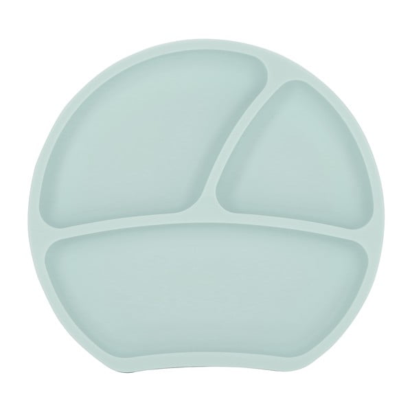 Iš silikonas vaikiška lėkštė šviesiai mėlynos spalvos 19x20,5 cm – Kindsgut-image-3