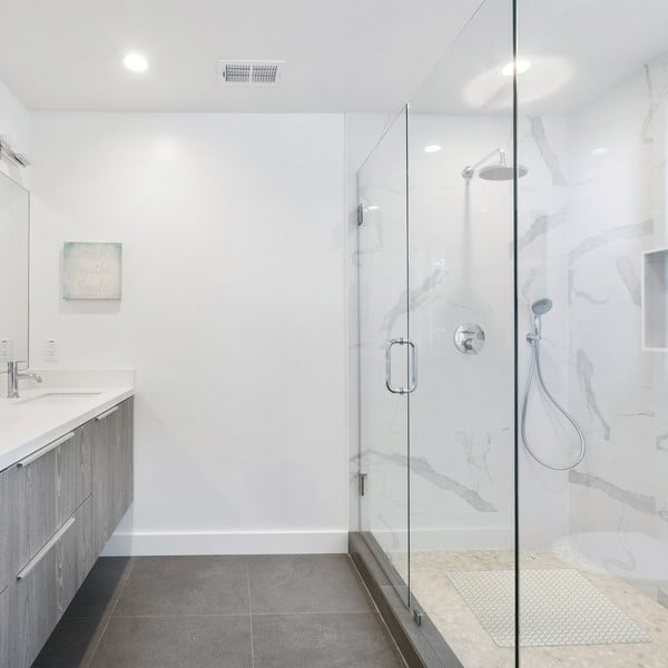 Neslystantis kilimėlis dušui 54x54 cm Quadro Premium – MSV-image-1