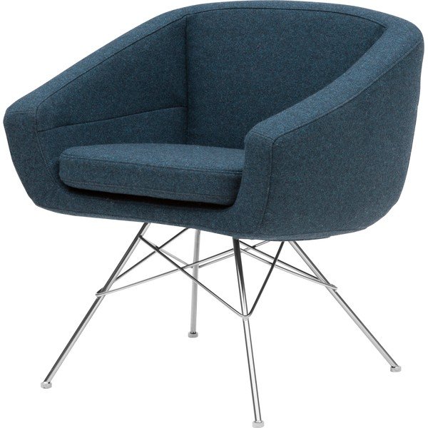 Tamsiai mėlynas fotelis Softline Aiko-image-2