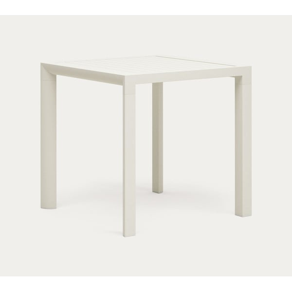Iš aliuminio sodo valgomojo stalas 77x77 cm Culip – Kave Home-image-3