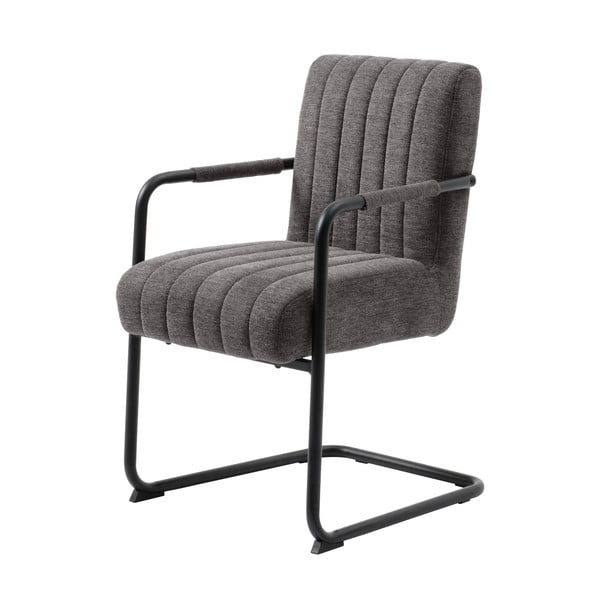 Valgomojo kėdė tamsiai pilkos spalvos Trout – Unique Furniture