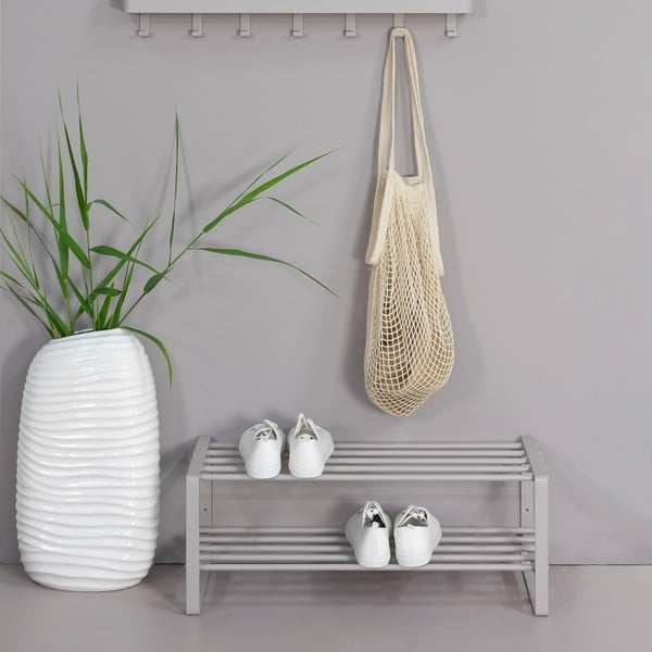 Taupe spalvos iš metalo spintelė batams 70x29x27 cm Rex – Spinder Design-image-3