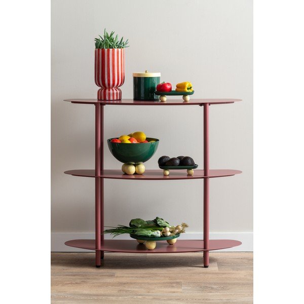 Raudonos spalvos iš stiklo  vaza (aukštis 26 cm) Rayado Retro – PT LIVING-image-2