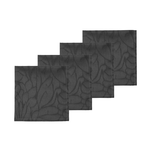 Iš tekstilės servetėlės 4 vnt. Abstract leaves – Södahl