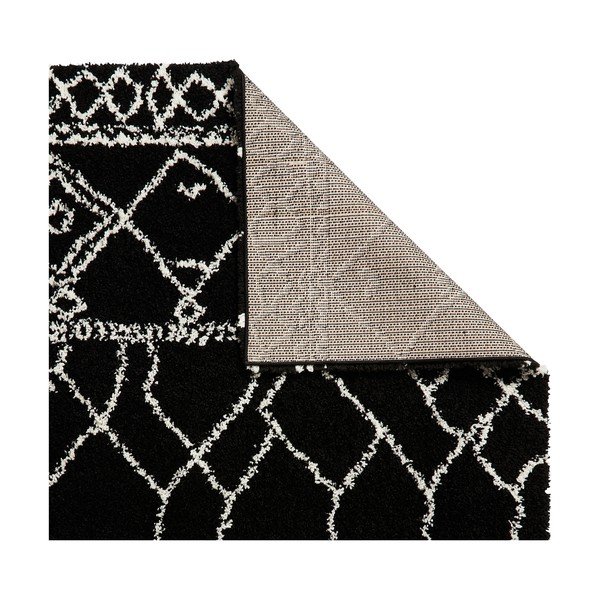 Juodas kilimas Think Rugs Scandi Berber, 200 x 290 cm-image-1