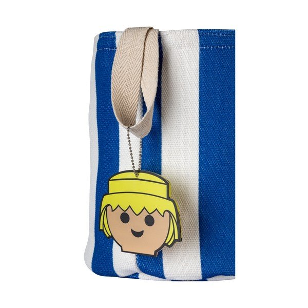 Iš tekstilės vaikiškas krepšys mėlynos spalvos ø 30x28 cm Stripes – Playmobil-image-3