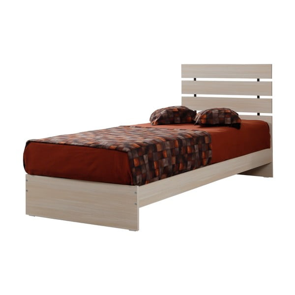 Viengulė lova natūralios spalvos 90x200 cm Fuga – Kalune Design