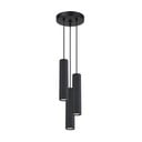 Kabantis šviestuvas juodos spalvos ø 19,5 cm Gleam – Sollux