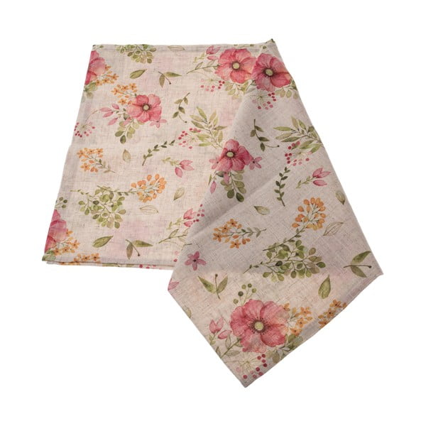 Iš lino mišinio stalo takelis 40x140 cm – Dakls