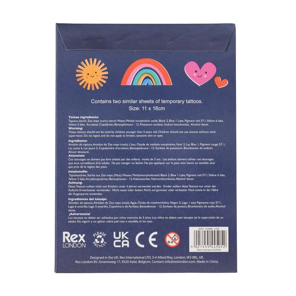 Vaikiškos tatuiruotės Cosmic Love – Rex London-image-3