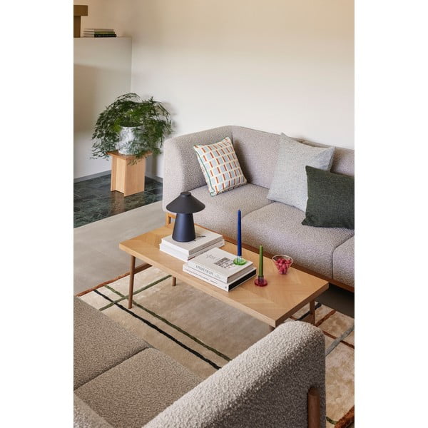 Ąžuolinis sulankstomas stalas 35x35 cm Straight - Hübsch-image-4