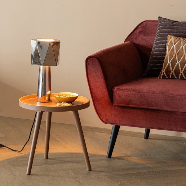 Apvalios formos šoninis stalas ø 41 cm Sasha – WOOOD-image-1