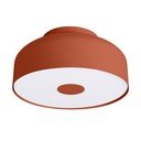 Oranžinės spalvos lubinis šviestuvas ø 30 cm Blacko – Sollux