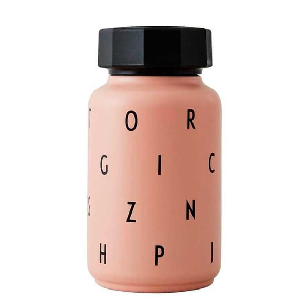 Vaikiškas buteliukas rožinės spalvos iš aliuminio  330 ml – Design Letters