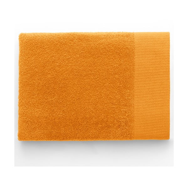 Oranžinės spalvos iš frote audinio iš medvilnės rankšluostis 30x50 cm Amari – Restilo-image-3