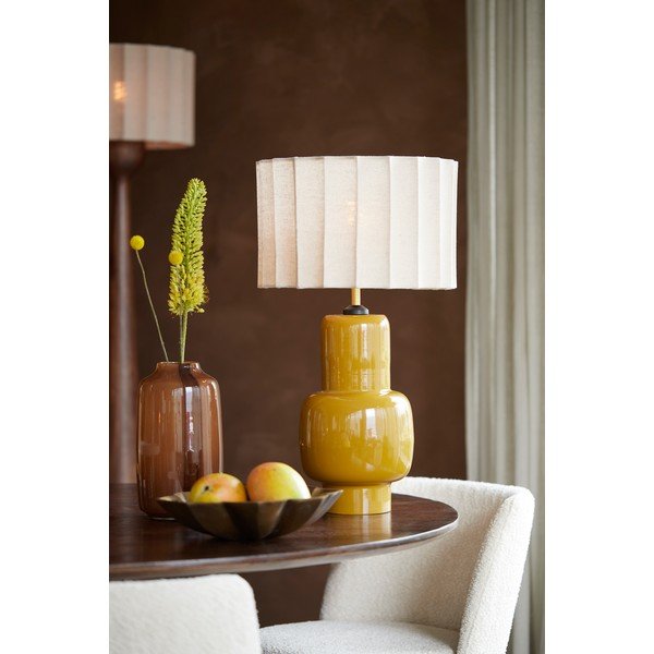Kreminės spalvos šviestuvo gaubtas ø 35 cm Disli – Light & Living-image-2