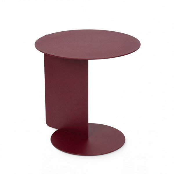 Iš plieno apvalios formos šoninis stalas ø 40 cm Salsa – Spinder Design