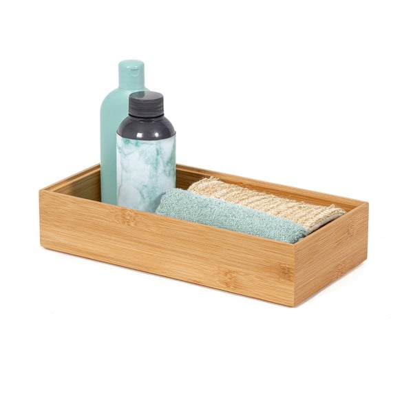 Bambukinis dėžutė Compactor Woody, 30 x 15 x 6,35 cm