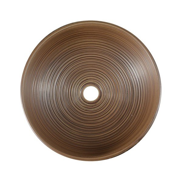 Iš keramikos apvalios formos praustuvas rudos spalvos ø 41 cm Priori – Sapho-image-2