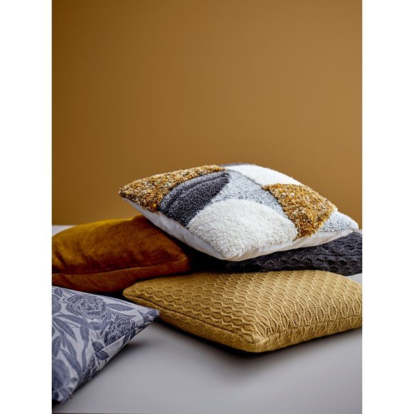 Geltonos spalvos pagalvėlė su dideliu medvilnės kiekiu Södahl Klara, 40 x 60 cm-image-4