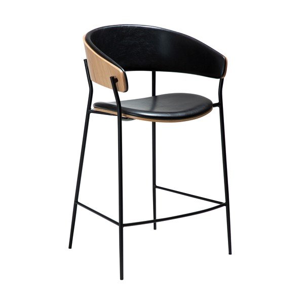 Juodos spalvos baro taburetė (sėdynės aukštis 63,5 cm) Crib – DAN-FORM Denmark