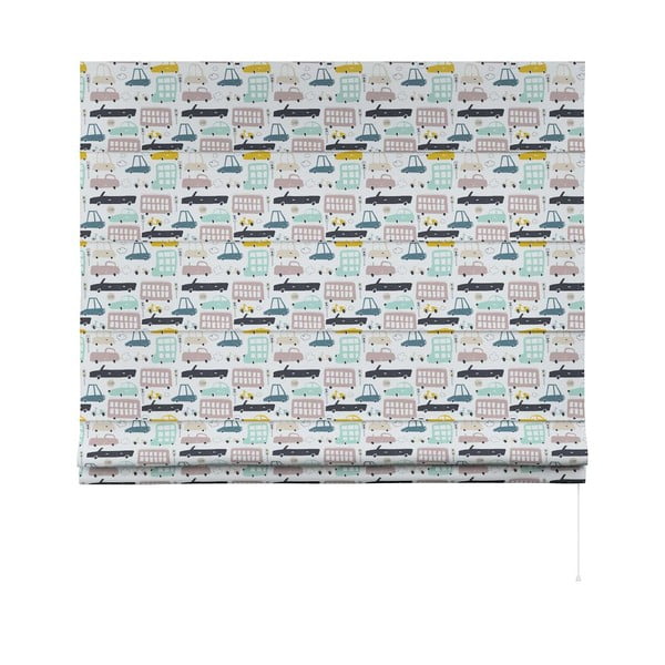 Vaikiški roletai 170x100 cm Magic - Yellow Tipi-image-3