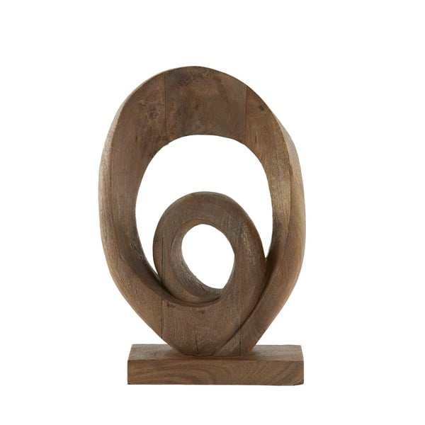 Medinė statula Randa - Light & Living-image-2