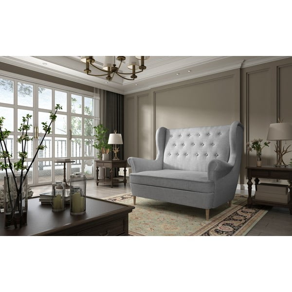 Pilkos spalvos sofa 150 cm Aros – ELTAP-image-1